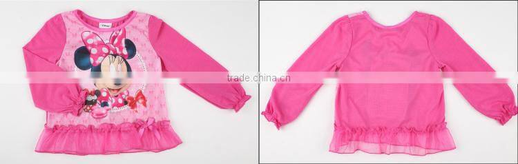 2014 new style wholesale Printed 100% polyester baby animal pajamas