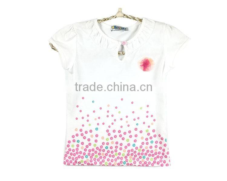 children clothes dress 2015 girl clothing short sleeve kids for summer