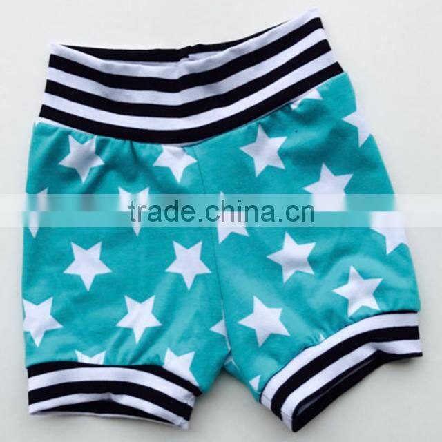 YiWu factory Wholesale baby girl boutique ruffle shorts fashion designer pants