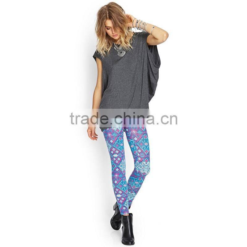 womens full printed sportswear,yoga wear skinny pencil colorful leggings/pants/trousers