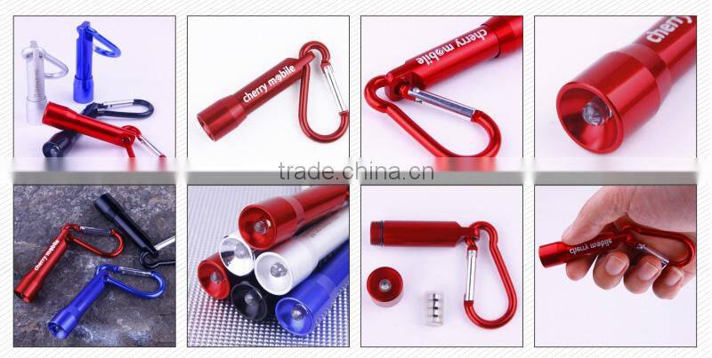 mini flashlight with keychain