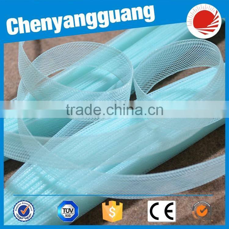 Poppy polyester horsehair for hat manufacture