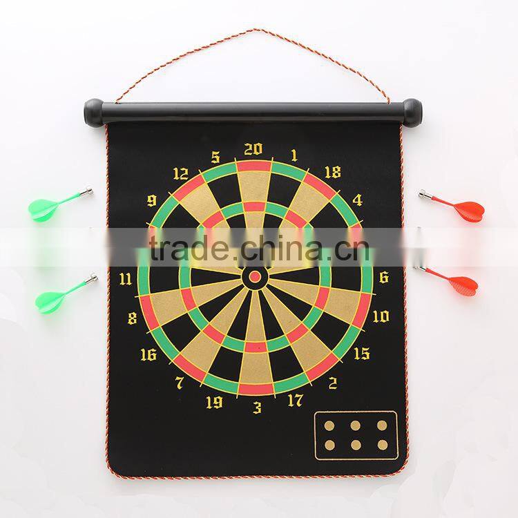 2017 hot sale safe double-sided Magnetic dart board for children toys