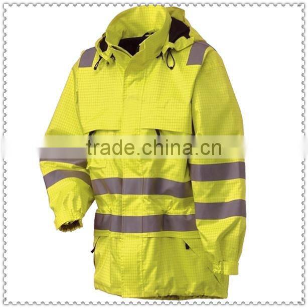 Anit-UV Rays and Hi-Vis Bomber Protective Jacket Workwear Jacket