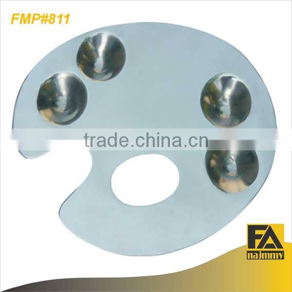 Makeup Mixing Palette Stainless Steel Poilsh/Satin