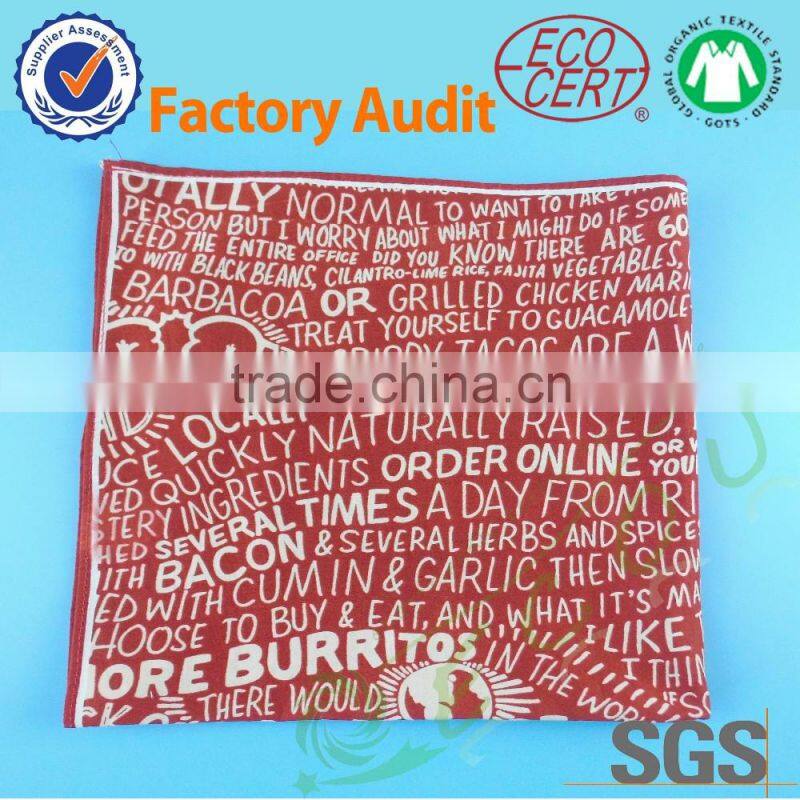 High quality custom design fashion printing lady scarf