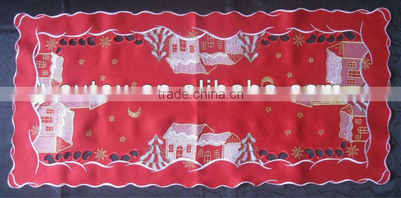 Chrimas Embroidery Table runner