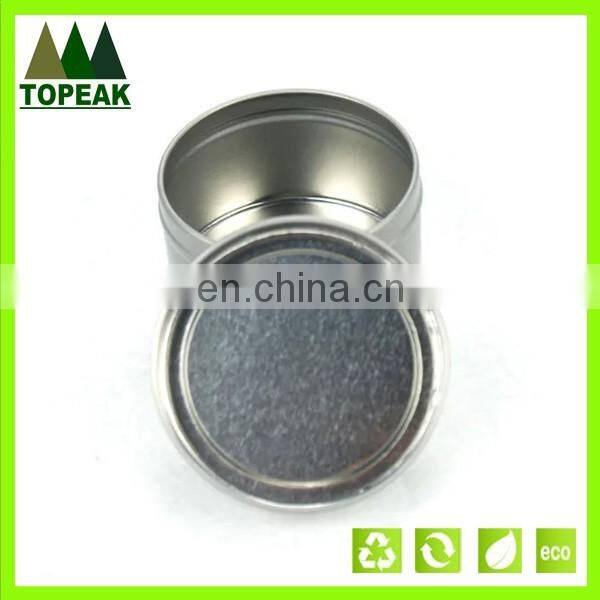 New product 2016 round flower box tin can promotional gift tin box
