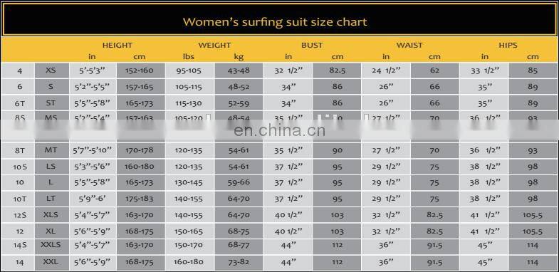 High quality Yamamoto neoprene wetsuit surf