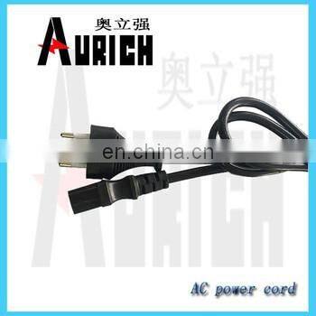 Wiring harness electric cable wire plug european Italy lamp holder 3-pin plug pin used wire and cable machine power cable