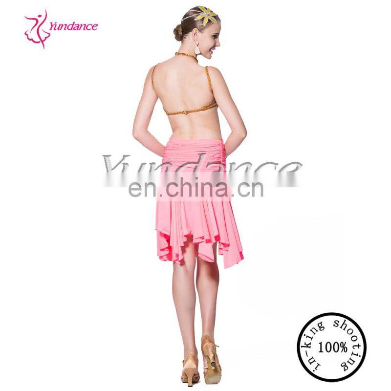 L-14117 New Arrival Ballroom Latin Dance Costumes For Women Children Girl Latin Dance Dress Fringe Latin Dance Dress
