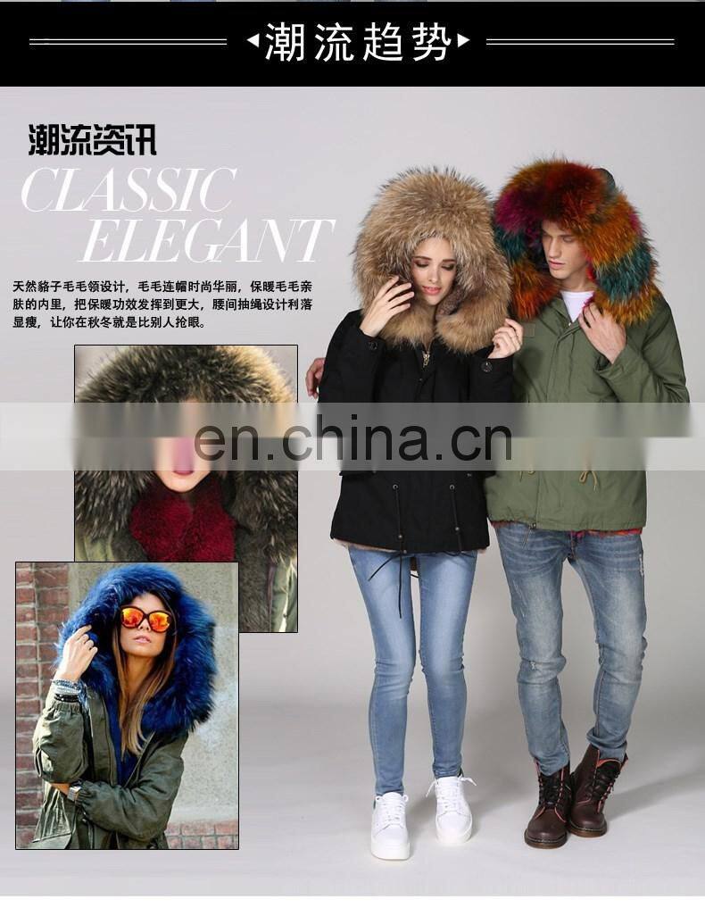 2016 High End Fur Coat Women, Coats And Jackets Woman Winter Warm