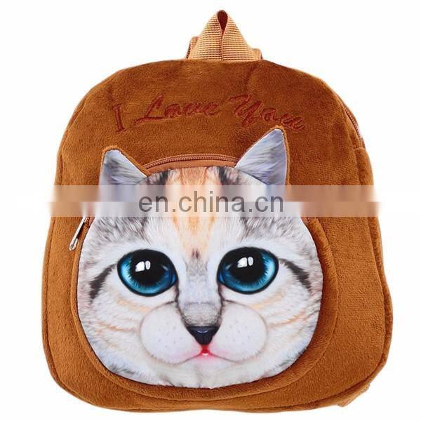 Halloween Spider Plush Backpacks 3D Plush Toys Backpacks Kids Cute Backpacks