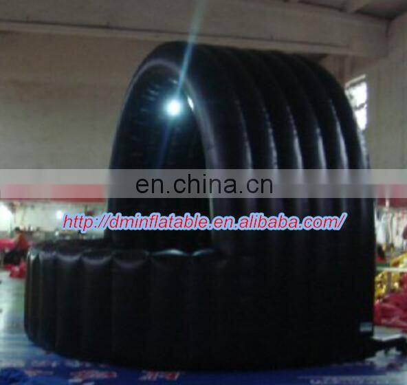 Color changing LED lighting Inflatable photo booth tent bar