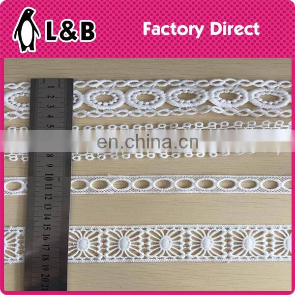 high quality new design polyester embroidery lace