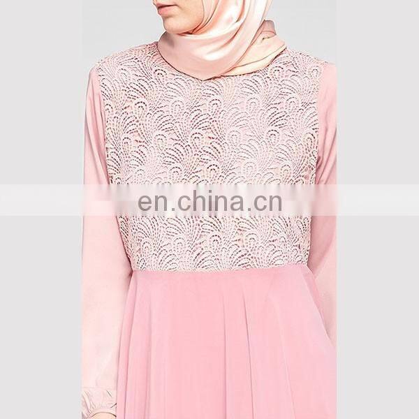 High quality chiffon muslim dress 2016 latest design women jubah abaya dubai
