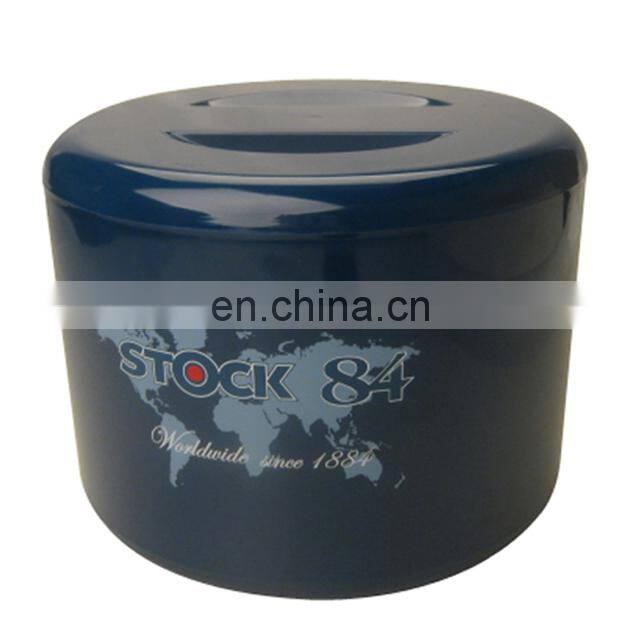 Double Wall Plastic Ice Bucket / Ball Shape Ice Bucket