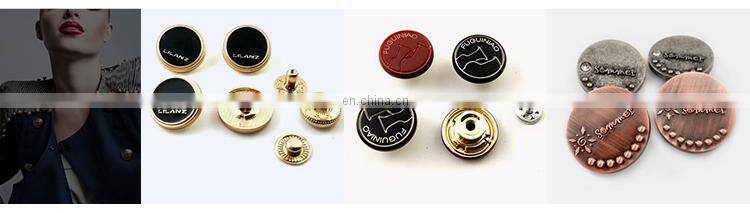 leather patch for jeans, leather labels with metal logo for jacket