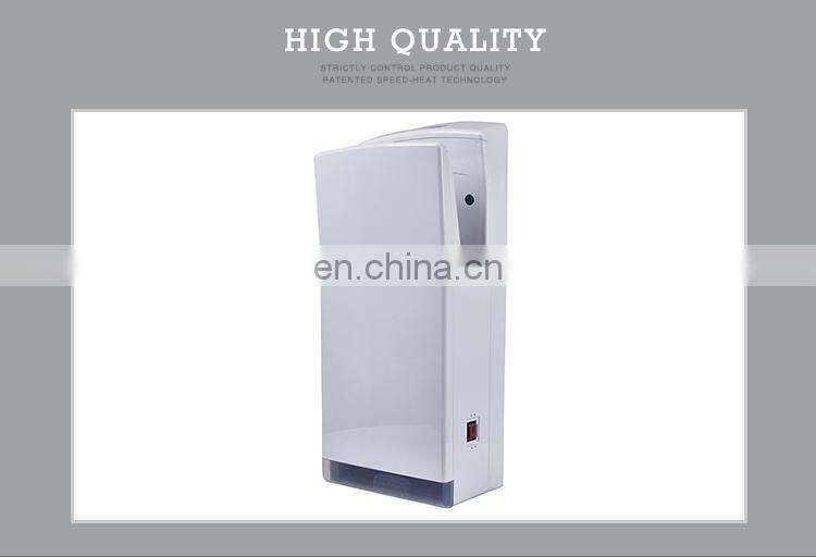 High Speed Touch less Brush Air blade Jet Hand Dryer
