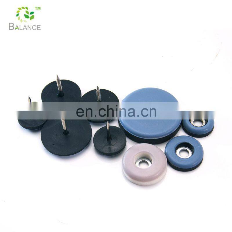 Screw on Furniture Glides Sliders for Wooden Furniture Heavy Duty PTFE ( Teflon ) Chair Leg Slides