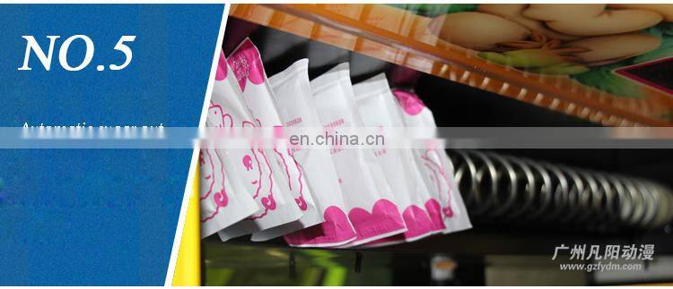 automatic sugar cotton candy floss vending machine for sale