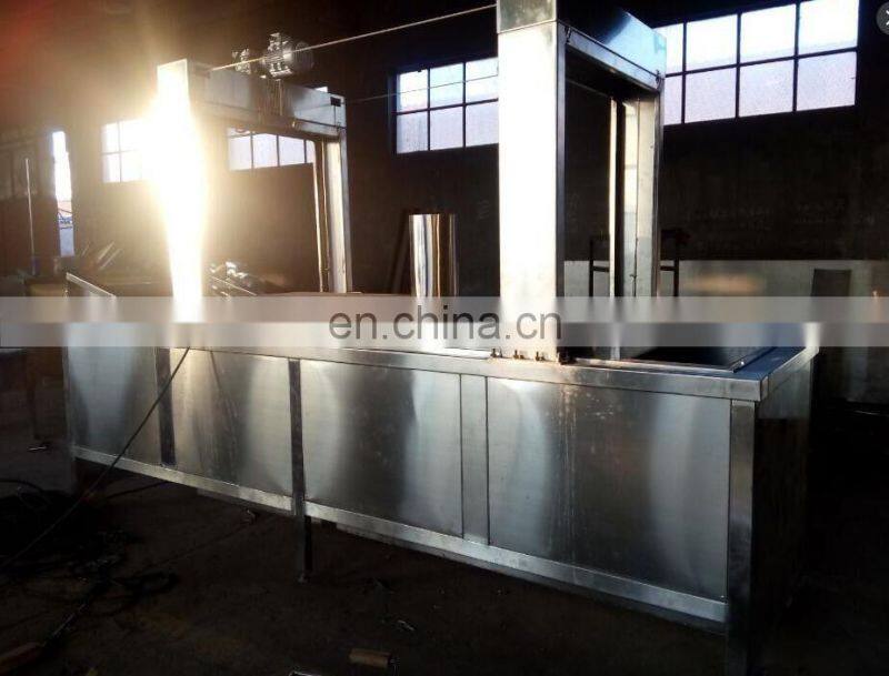 Snacks food fryer machine Potato chips automatic continuous frying machine Peanut frying machine