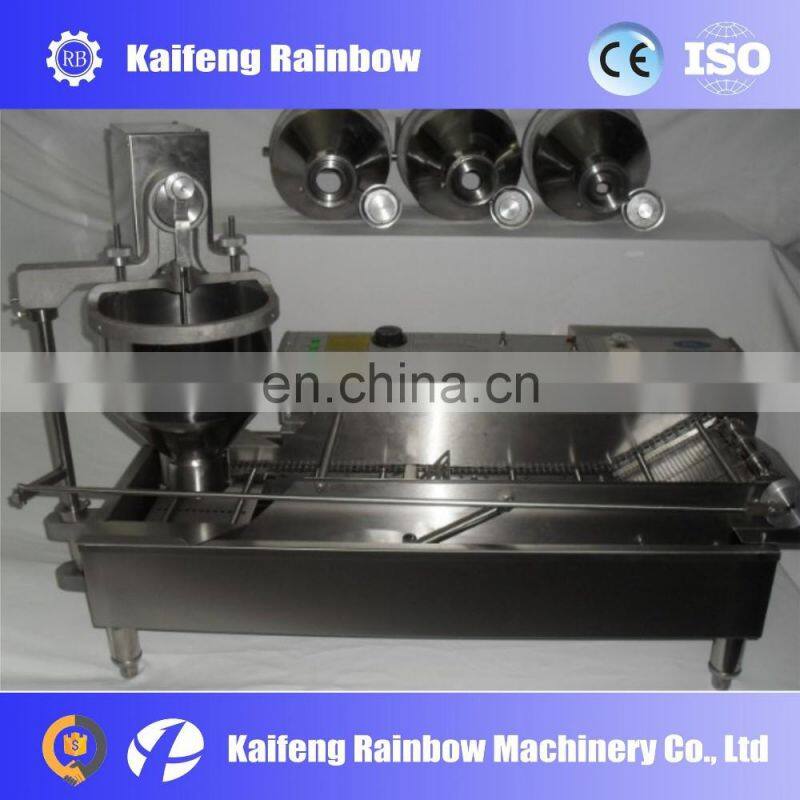 Best Selling New Condition three size mini donut making machines/automatic donut machine with fryer