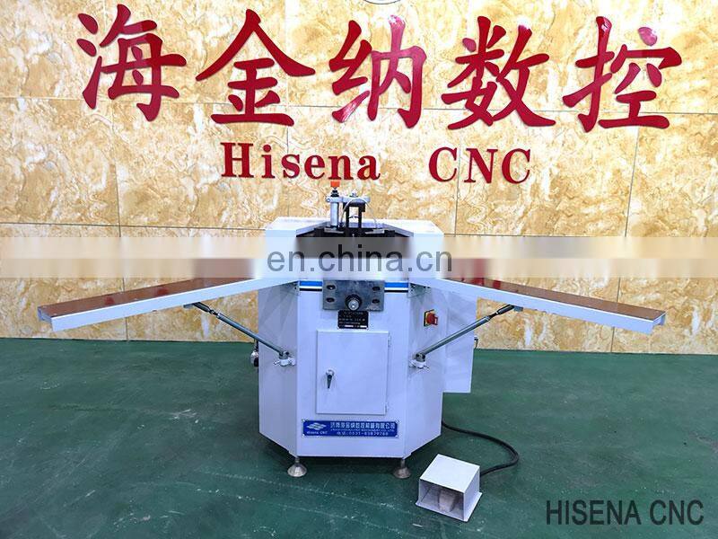 aluminium corner cleat LZJ-02 curtain making machinery machine hydraulic