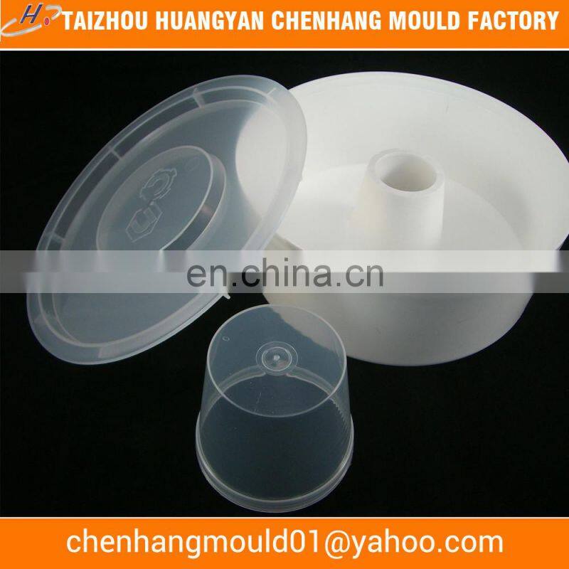 Plastic ice cream box plastic injection mold
