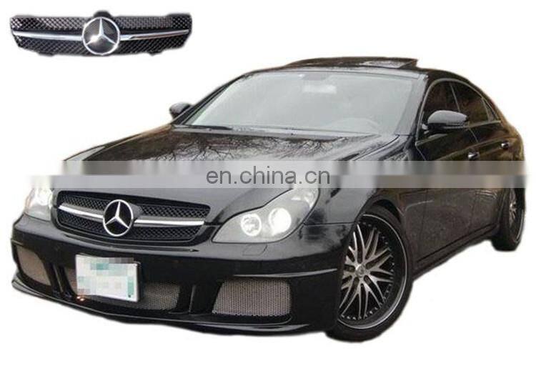 AUTO PART Grille for CLS-CLASS W219 SL63 LOOK 04~10 w219 sl63 grille with logo on it