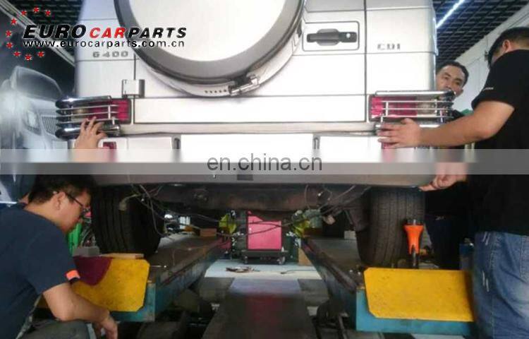W463 rear bumper fit for MB G-CLASS W463 G500 G550 G63 to B-style rear bumper B700 body kits