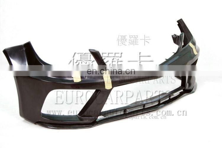 C-CLASS W204 C63 B style Coupe to Black Series style body kit 07~14y FRP front and rear bumpers side skirts fenders muffler