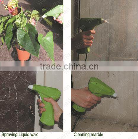 (24079) multi-Purose hand plastic water portable trigger battery powered garden sprayer gun factory