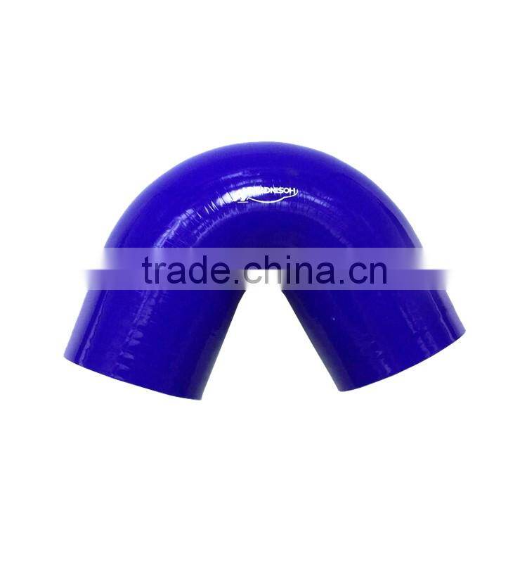 high temperature flexible automotive 135 degree elbow silicone turbo hose