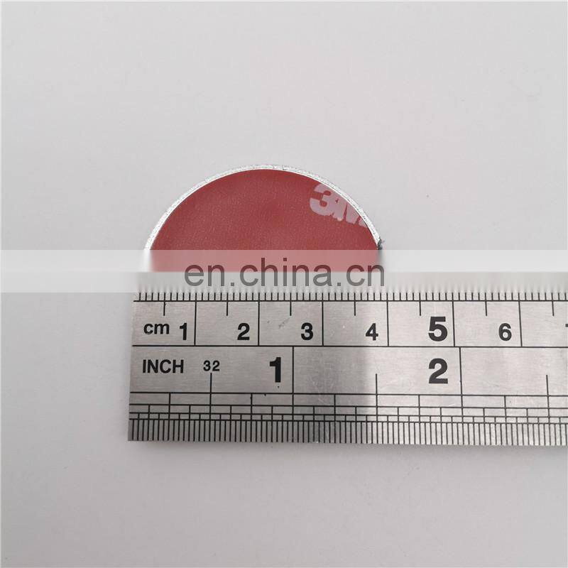Chrome Plastic Custom 3D Logo Nameplate Auto Emblem Car Badge Sticker For GT