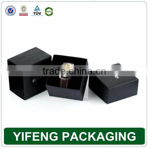 2015 Unique style customized single cardboard paper watch box