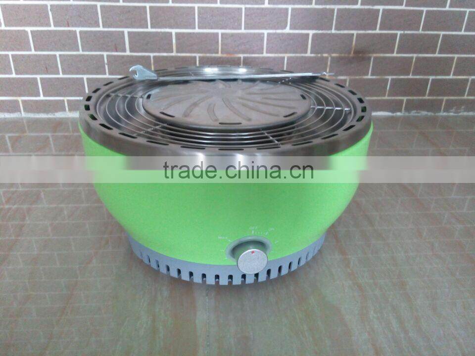 Height Adjustable Portable Charcoal BBQ Grill