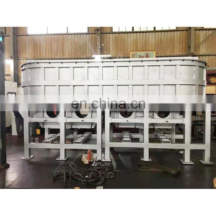 copper rod up casting machine