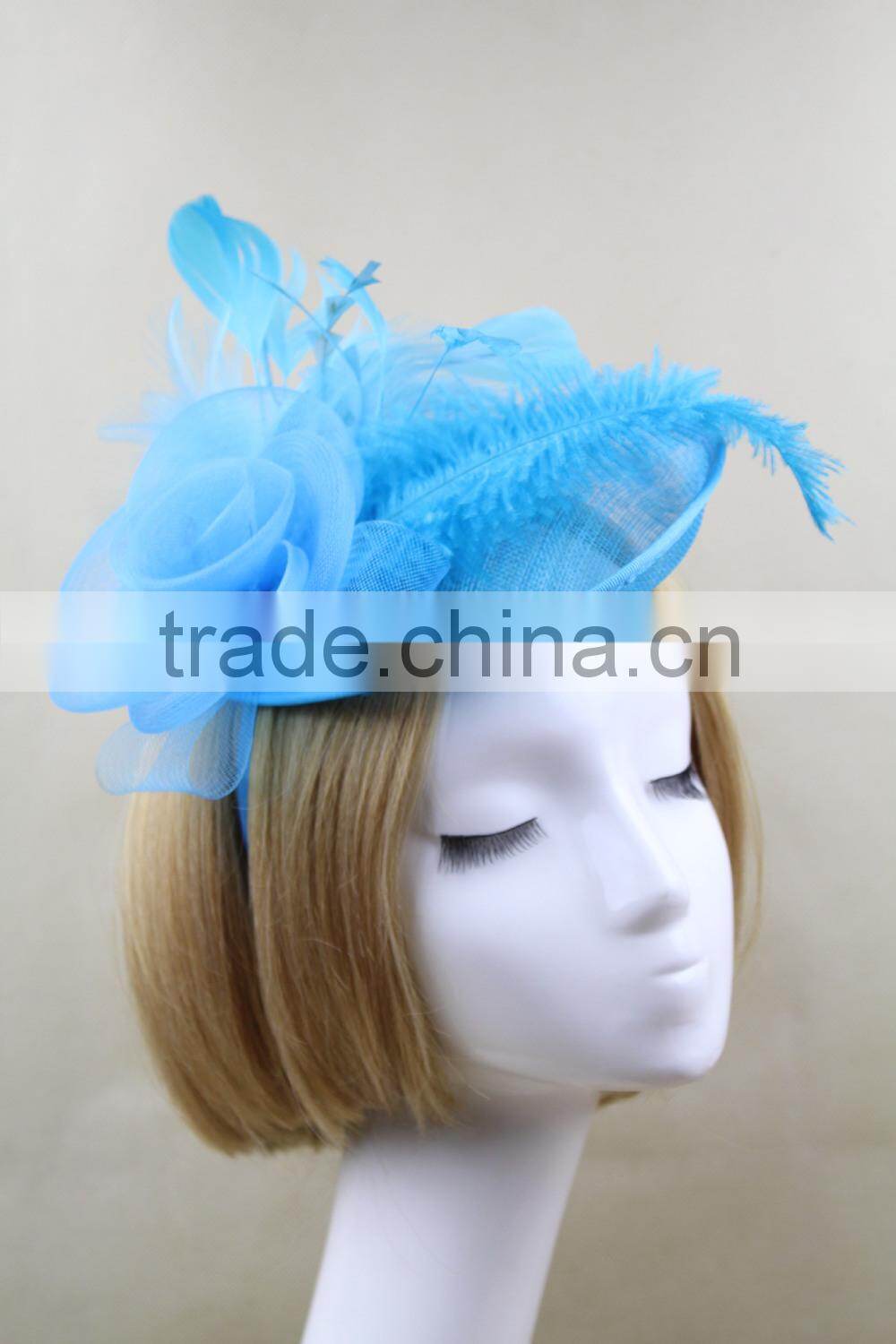 2015 New Coming Chuch/party/Races Fascinator Hat With Headban
