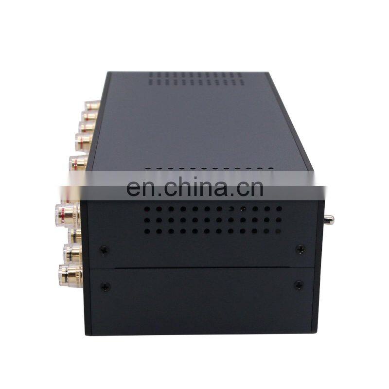 MC202 2 IN 2 OUT Network Amplifier Speaker Switcher Selector Audio Crossover