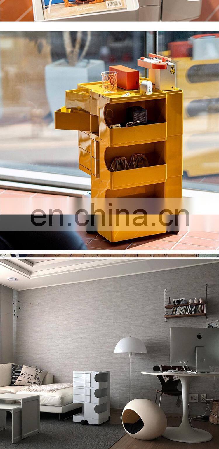 Tool cabinet trolley rotating grocery cabinet ins good quality nice look Rotating cabinet trolley