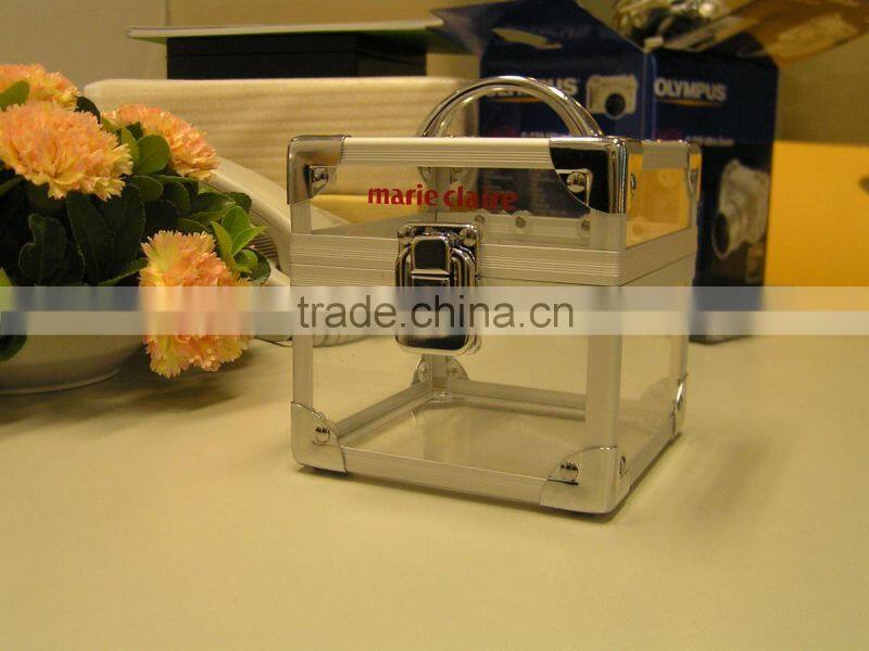 fashion aluminum display case,jewelry box,make up case