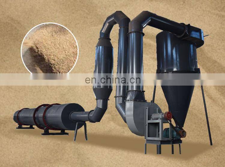High efficiency secadora de madera drying equipment wood heater sawdust dryer rotary drum dryer