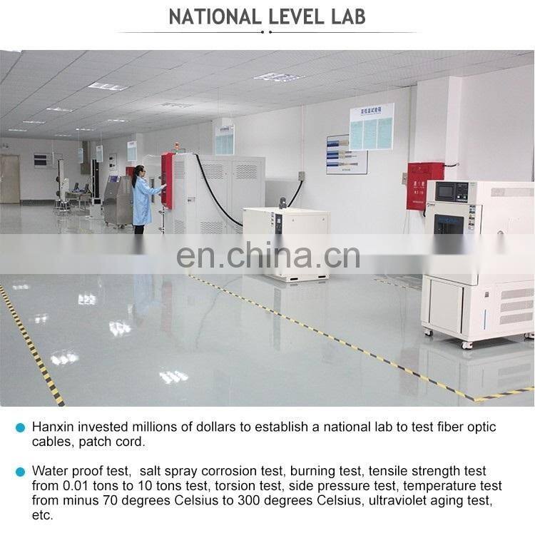 Chinese supplier Outdoor 6/12/24 Core Duct Aerial Optical Fiber Cable