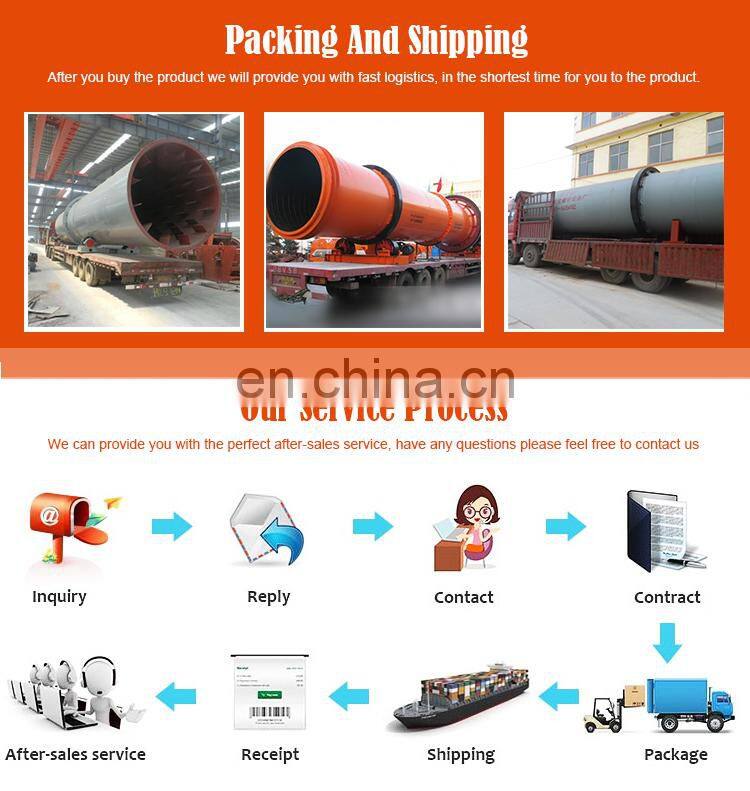 Energy-saving coconut charcoal powder / wood chips drum dryer