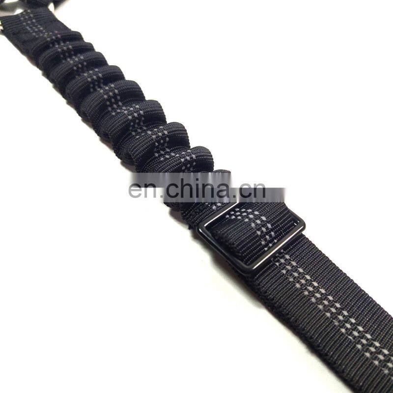 Dog Seat Belt Adjustable Durable Car Seat Belt Reflective Elastic Nylon Bungee Connect Dog Harness in Vehicle Travel Strap Leads