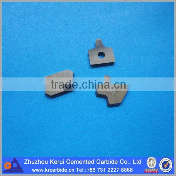 Woodworking insert tooling carbide indexable knives in various size and grade