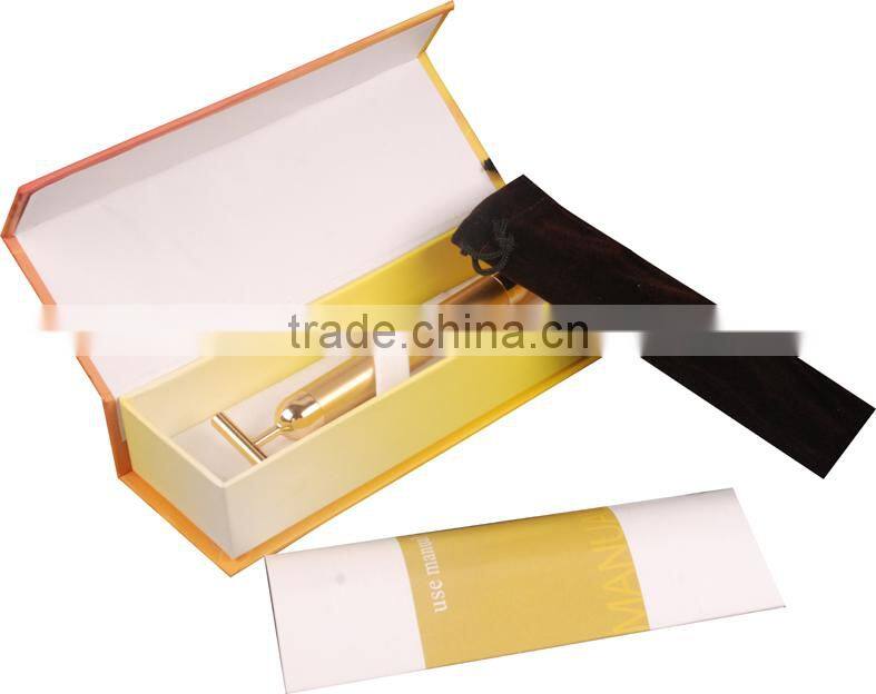 24k golden T shape Bar face lifting device home