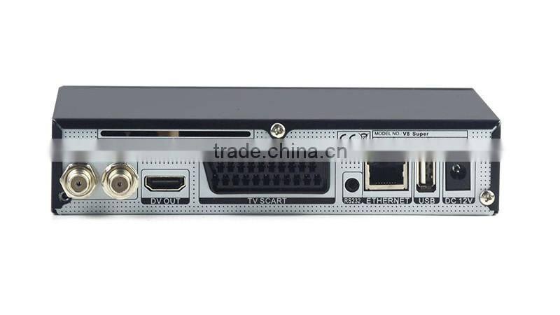 Full Hd Original V8 Super Satellite Decoder Support Power Network Sharing Set Top Box strong satellite tv receiver freesat V7 HD