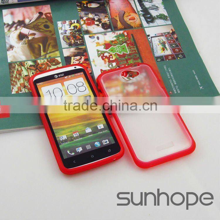 normal PC+tpu for htc oneX cell phone case